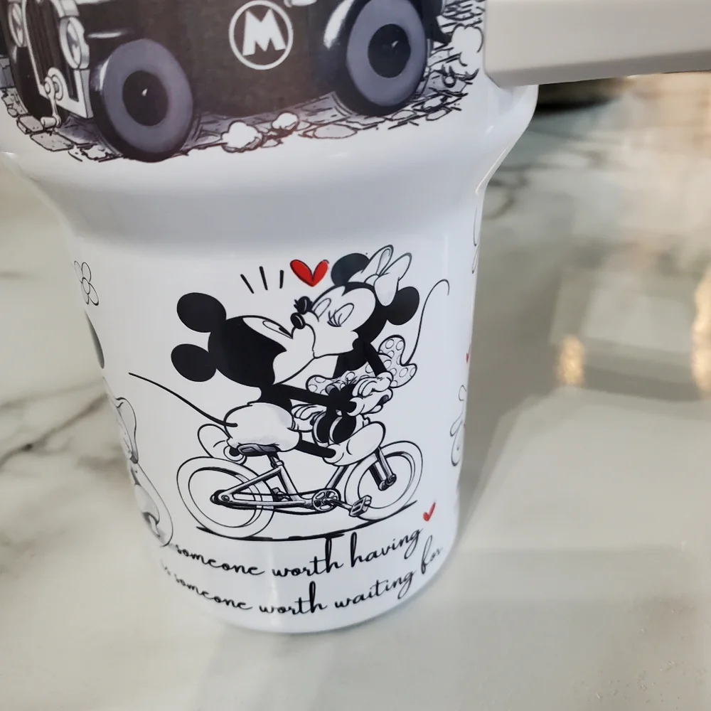 Mickey & Minnie Mouse Life is Better with you by my side 40oz Traveler Tumbler
